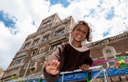 Girl in Sanaa, Yemen