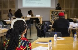 SVNP 2023 Participants listed to the keynote address by Annie Barbara Chikwanha