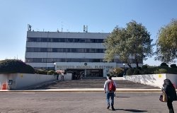 Headquarters of the Instituto Nacional Electoral (INE) Tlalpan, Mexico City.