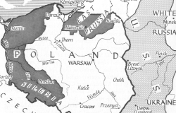 Map of Poland, 1939-1945