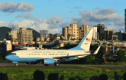 Plane in Taipei