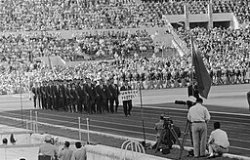 Team of Taiwan in Rome Olympics