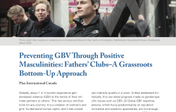 Man marches in solidarity at an International Women’s Day march in Amsterdam, Netherlands