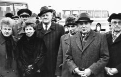 1990 Mikhail Gorbachev's visit to Lithuania, in an attempt to mitigate Lithuania‘s requests for independence.
