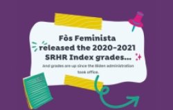 Rally to protest the “global gag rule.” 