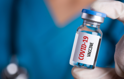 Vial of Covid-19 Vaccine