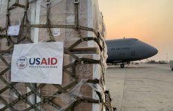 USAID plane