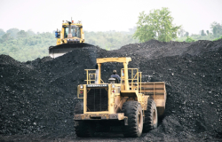 Coal cleaning and processing plant in Samarinda, East Kalimantan, Indonesia