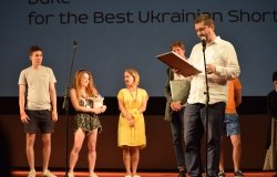 Ukrainian director Valentyn Vasyanovych at the 7th Odessa International Film Festival (2016).