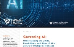 Cover of Governing AI paper