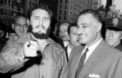 Fidel Castro and Gamal Abdel Nasser