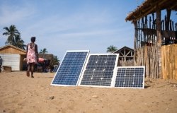 Solar panels in Madagascar