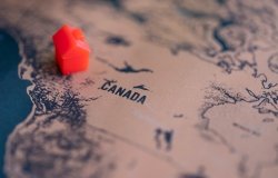 House on Canadian Map