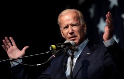 Joe Biden making a speech