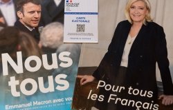 Macron and LePen Election