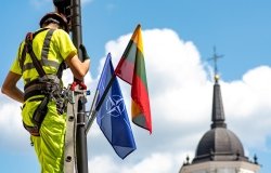 Set up for NATO in Lithuania