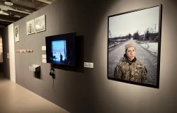 Contemporary exhibition in Lviv art center