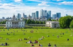 Greenwich park in south-east London