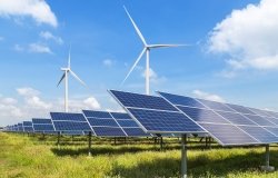 Wind Turbines and Solar Panels