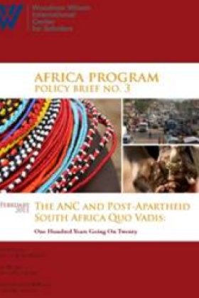 The ANC and Post-Apartheid South Africa Quo Vadis: One Hundred Years Going on Twenty