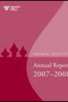 Kennan Institute Annual Report 2007-2008