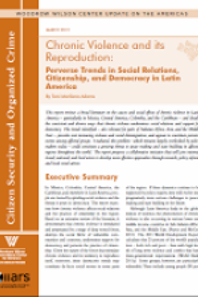 Chronic Violence and its Reproduction: Perverse Trends in Social Relations, Citizenship, and Democracy in Latin America
