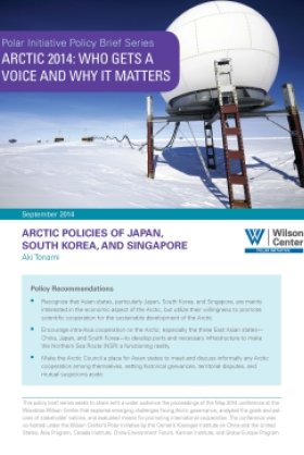Arctic Policies of Japan, South Korea, and Singapore