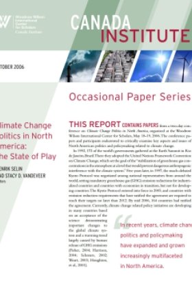 Climate Change Politics in North America: The State of Play