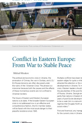 Kennan Cable No.11: Conflict in Eastern Europe: From War to Stable Peace