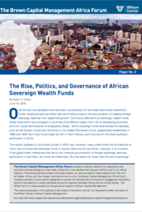 The Rise, Politics, and Governance of African Sovereign Wealth Funds