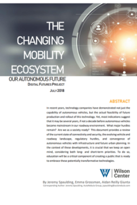 The Changing Mobility Ecosystem: Our Autonomous Future