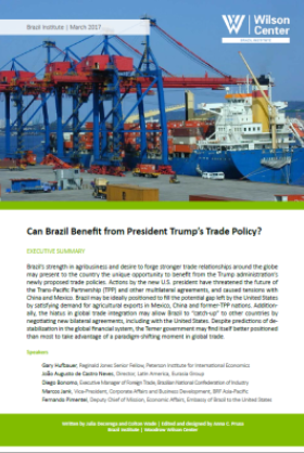 Event Summary: Can Brazil Benefit from President Trump's Trade Policy?