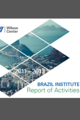 Cover - Brazil Institute Annual Report 2011-2013