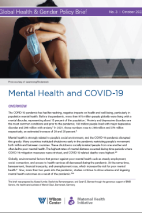 MHI Mental health Policy Brief Cover 