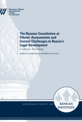 Russian constitution at 15 cover image